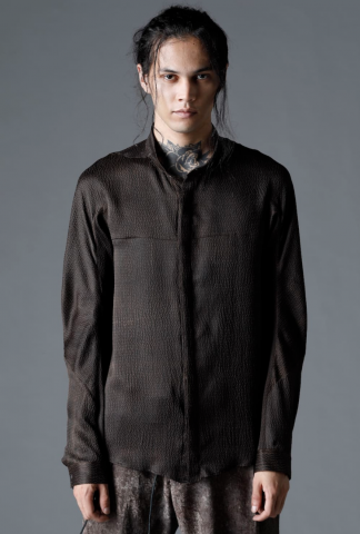 D.Hygen Textured Silk Regular(!!!!) Collar Shirt
