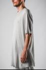 Boris Bidjan Saberi ONE PIECE TS REGULAR FIT Faded Light grey Short Sleeve T-shirt