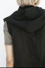 Andrea Ya'aqov hooded vest + linen
