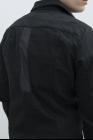 DEVOA Anatomic Mesh Back Panelled Denim Jacket