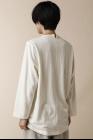 Individual Sentiments WOVEN HENRY NECK 3/4 SLEEVE T-SHIRTS