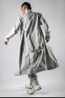 Boris Bidjan Saberi PARKA COAT 2.1 Punk Grey Modular Long Hooded Coat