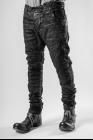 Boris Bidjan Saberi P13TF Black Vinyl Processed Jeans