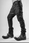 Boris Bidjan Saberi P13TF Black Vinyl Processed Jeans