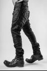 Boris Bidjan Saberi P13TF Black Vinyl Processed Jeans