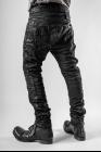 Boris Bidjan Saberi P13TF Black Vinyl Processed Jeans