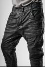 Boris Bidjan Saberi P13TF Black Vinyl Processed Jeans