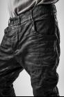 Boris Bidjan Saberi P13TF Black Vinyl Processed Jeans