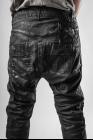 Boris Bidjan Saberi P13TF Black Vinyl Processed Jeans