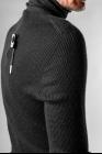 Boris Bidjan Saberi KNLS2 Cashmere High Neck Knit Sweater