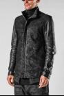Boris Bidjan Saberi J1 Adjustable Mesh Layer Reversed + Full Grain Bock Leather Jacket