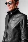 Boris Bidjan Saberi J1 Adjustable Mesh Layer Horse Leather Jacket