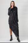 Marc Le Bihan Sheer Asymmetric Draped Dress