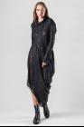 Marc Le Bihan Sheer Asymmetric Draped Dress