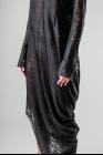 Marc Le Bihan Sheer Asymmetric Draped Dress
