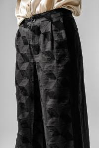 Uma Wang Penrith Pattern Loose Trousers