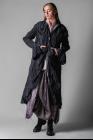 Chiahung Su Open Shoulder Wrinkled Draped Coat