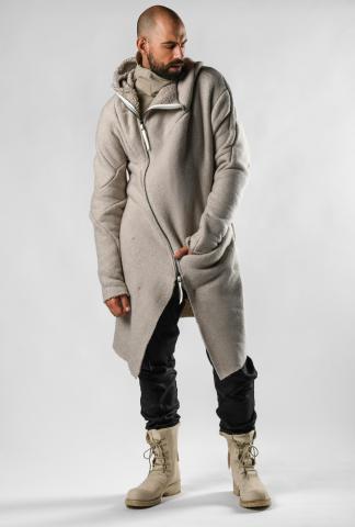 Leon Emanuel Blanck ELIXIR SPECIAL EDITION: DIS-M-CCH-01 Anfractuous Distortion Curved Hooded Coat