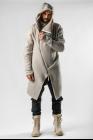 Leon Emanuel Blanck ELIXIR SPECIAL EDITION: DIS-M-CCH-01 Anfractuous Distortion Curved Hooded Coat