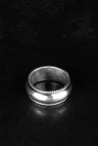 Ugo Cacciatori RN108 Thick Sterling Silver Ring