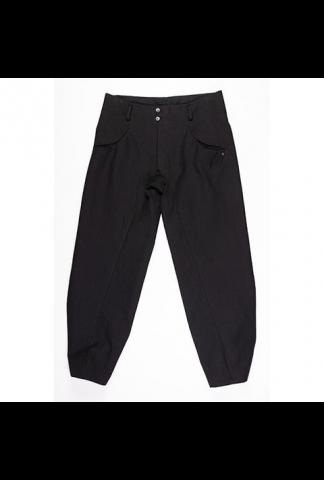 MA+ P455 Loose Buttoned Hem Trousers