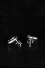 WERKSTATT Munchen M4555 Sterling Silver Stud Earrings Ring Hammered