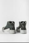 Boris Bidjan Saberi BAMBA1.1 Object Dyed Perforated Cow Leather High-top Sneakers