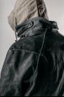 Boris Bidjan Saberi J2 Removable Zipped Collar Perforated Horse Leather Jacket