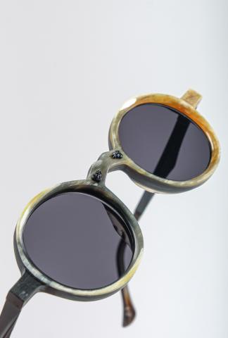 Rigards RG0130SE Horn & Copper Sunglasses
