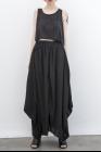Un-Namable Black Muslin Skirt