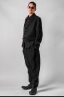 Individual Sentiments Textured Tapered Wide Trousers