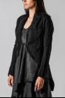 Marc Le Bihan Ribbon Closure Panelled Curved Jacket