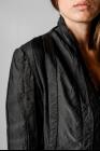 Marc Le Bihan Ribbon Closure Panelled Curved Jacket