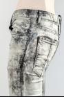 L.G.B. Asymmetric Acid Treated Skinny Jeans