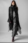 Marc Le Bihan Silk Draped Curved Layered Jacket