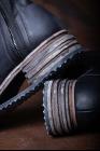 Boris Bidjan Saberi BOOT3 Object-dyed High-Top Zipped Boots