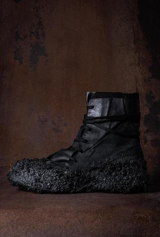 Leon Emanuel Blanck Distortion Feather Weight Hightop Sneaker with Struktur Sole