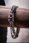 Werkstatt Munchen M2541 Bracelet Two Chains Ring