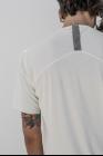 Lost&Found Panelled Curved Hem T-shirt