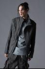 D.HYGEN High Neck Leather Jacket