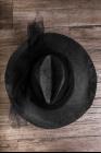 Reinhard Plank Norma Deco Tulle Layered Wide Brim Hat