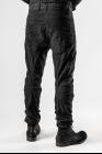 D.Hygen Twisted Curved Slim Chain-stitched Trousers