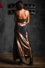 AtelierSeptem Copper Moon Long Dress