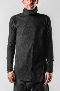 Leon Emanuel Blanck Anfractuous Distortion Turtle Neck Long Sleeve T-shirt