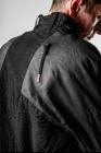 Boris Bidjan Saberi J12  Leather Sleeved Padded Work Jacket