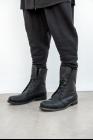 Nostrasantissima Full grain Leather Tall Combat Boots