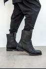 Nostrasantissima Full grain Leather Tall Combat Boots
