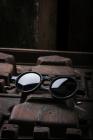 Rigards RG0130SE Horn & Copper Plastron Treated Sunglasses