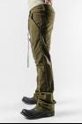 A.F.Artefact Moleskin Cotton Stacked Bootcut Trousers