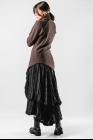 Marc Le Bihan Pleated Asymmetric High-neck Sweater